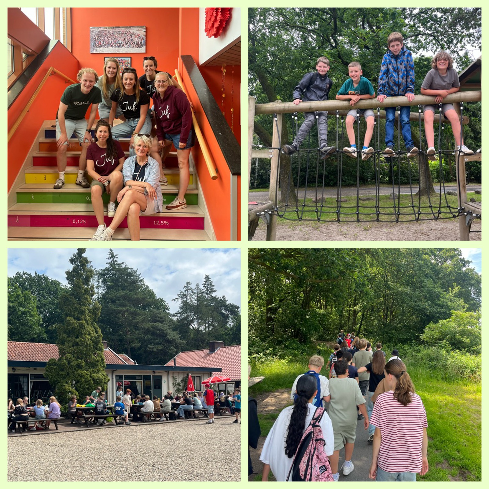 Groep 8 op kamp!